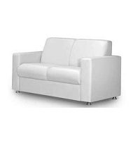sofás para locação - modelo contemporaneo 2l branco brasília